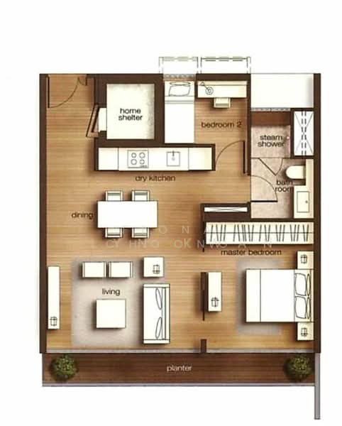 Hilltops, 99 Cairnhill Circle, 2 Bedrooms, 829 sqft, Condominium For Sale, by Fiona Choong, 500191233 - PropertyGuru.com.sg