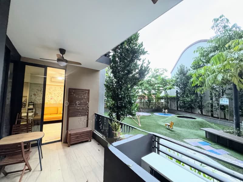 The Venue Residences and Shoppes, 8 Tai Thong Crescent, 2 Bedrooms, 840 sqft, Condominium For Sale, by Joey Ke Liqin, 500191272 - Balcony - PropertyGuru.com.sg