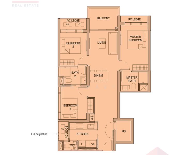 Sceneca Residence, 28 Tanah Merah Kechil Link, 3 Bedrooms, 1,044 sqft, Condominium For Rent, by Ng Mary, 500191374 - PropertyGuru.com.sg
