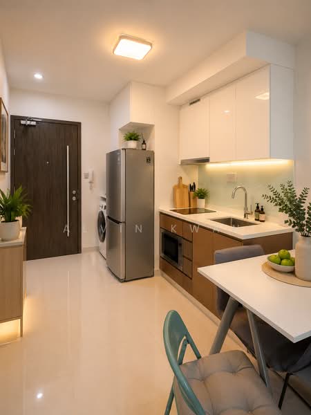 Kensington Square, 2 Jalan Lokam, 1 Bedroom, 431 sqft, Apartment For Sale, by Alvin Kwan, 500191387 - Kitchen - PropertyGuru.com.sg