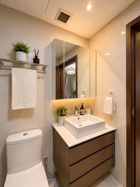 Kensington Square, 2 Jalan Lokam, 1 Bedroom, 431 sqft, Apartment For Sale, by Alvin Kwan, 500191387 - Bathroom - PropertyGuru.com.sg