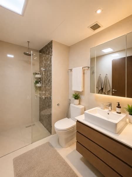 Kensington Square, 2 Jalan Lokam, 1 Bedroom, 431 sqft, Apartment For Sale, by Alvin Kwan, 500191387 - Bathroom - PropertyGuru.com.sg