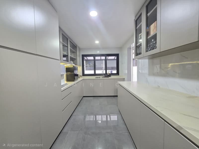 Rare Freehold Chestnut Terrace 10 mins walk to MRT, Chestnut Green, 4 Bedrooms, 2,900 sqft, Terraced House For Sale, by Jasmine Chan, 500191419 - Kitchen - PropertyGuru.com.sg