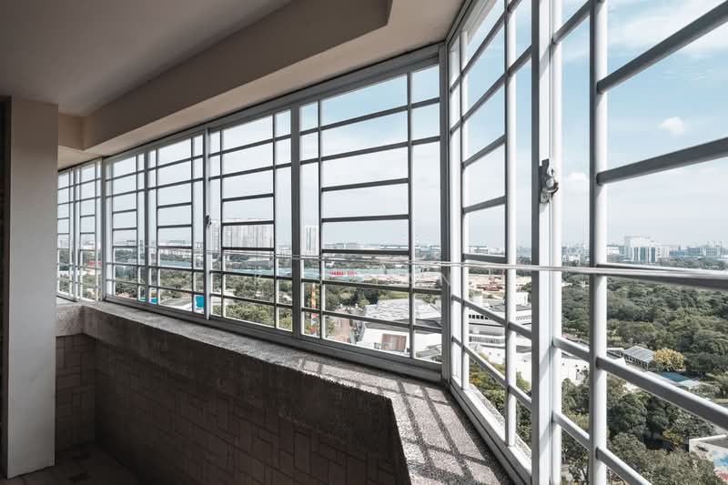Ivory Heights, 122 Jurong East Street 13, 3 Bedrooms, 1,701 sqft, Condominium For Sale, by K.S Tan, 500191436 - Balcony - PropertyGuru.com.sg