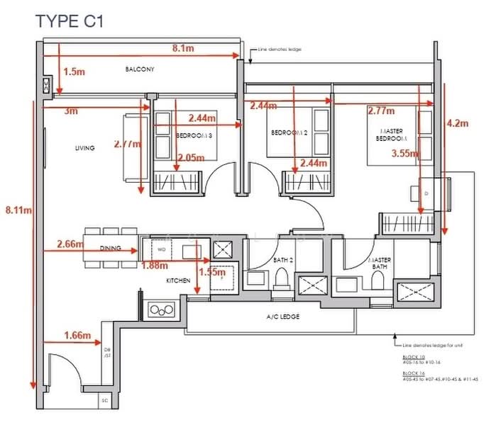 Pasir Ris 8, 16 Pasir Ris Drive 8, 3 Bedrooms, 1,066 sqft, Apartment For Sale, by Jack Leow, 500191452 - PropertyGuru.com.sg
