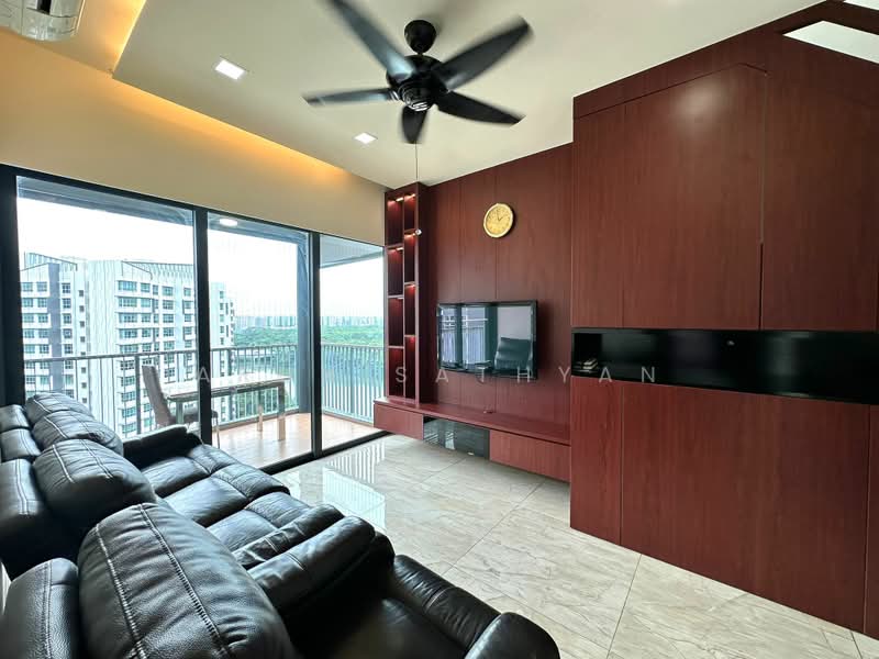 Kingsford Waterbay, 80 Upper Serangoon View, 3 Bedrooms, 1,172 sqft, Condominium For Rent, by Arun Sathyan, 500191457 - Living Room - PropertyGuru.com.sg