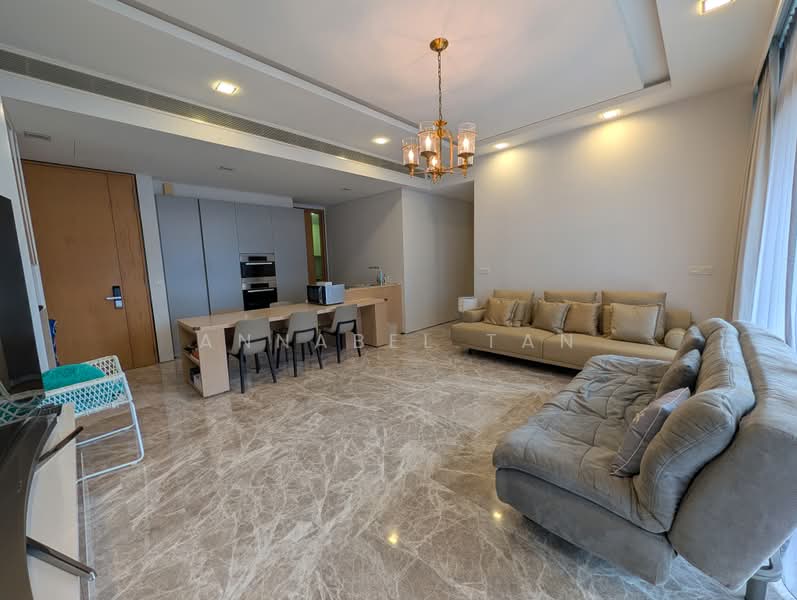 The Laurels @ Cairnhill Road, 38 Cairnhill Road, 3 Bedrooms, 1,313 sqft, Condominium For Sale, by ANNABEL TAN, 500191459 - Living Room - PropertyGuru.com.sg