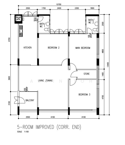 288 Yishun Avenue 6, 288 Yishun Avenue 6, 3 Bedrooms, 1,313 sqft, HDB Flat For Sale, by Alvin Toh, 500191477 - PropertyGuru.com.sg