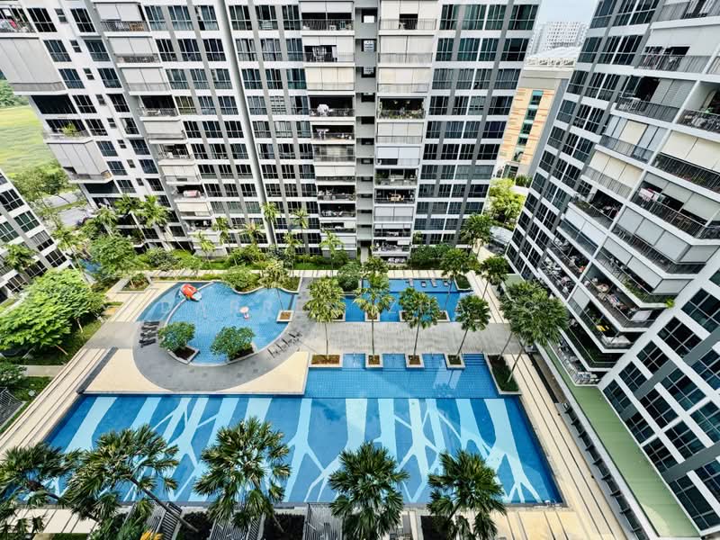 Waterwoods, Punggol Field Walk, 4 Bedrooms, 1,281 sqft, Executive Condominium For Rent, by Darren Zhang, 500191488 - Exterior - PropertyGuru.com.sg