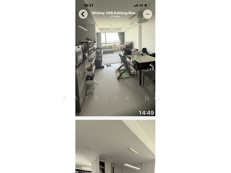 The Riverine By The Park, 398 Kallang Road, 3 Bedrooms, 1,206 sqft, Apartment For Rent, by Patrick Ng, 500191515 - Living Room - PropertyGuru.com.sg