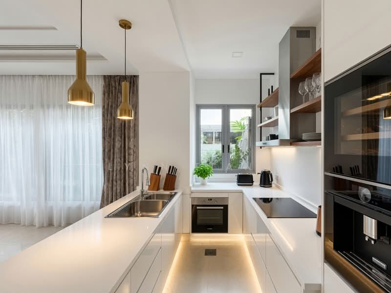 ❤️GIANT⚡️Wide Frontage Semi-D in Serangoon Garden w Basement, Chuan Garden/ Brighton Avenue/ Serangoon Garden Way, 7 Bedrooms, 5,880 sqft, Semi-Detached House For Sale, by Lynn Tiang, 500191540 - Kitchen - PropertyGuru.com.sg