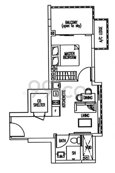Eastwood Regency, 42 Eastwood Road, 1 Bedroom, 474 sqft, Condominium For Rent, by Willy Tan, 500191548 - PropertyGuru.com.sg