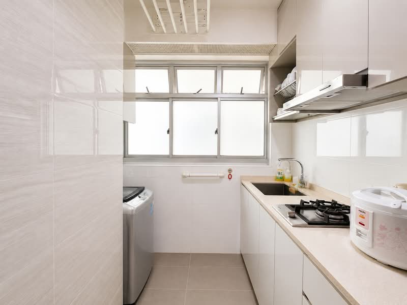 421C Northshore Drive, 421C Northshore Drive, 1 Bedroom, 409 sqft, HDB Flat For Sale, by Agent Fitri, 500191597 - Kitchen - PropertyGuru.com.sg