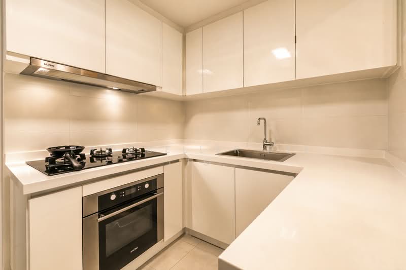 SkyPark Residences, 5 Sembawang Crescent, 3 Bedrooms, 1,141 sqft, Executive Condominium For Sale, by Gina Tow, 500191599 - Kitchen - PropertyGuru.com.sg