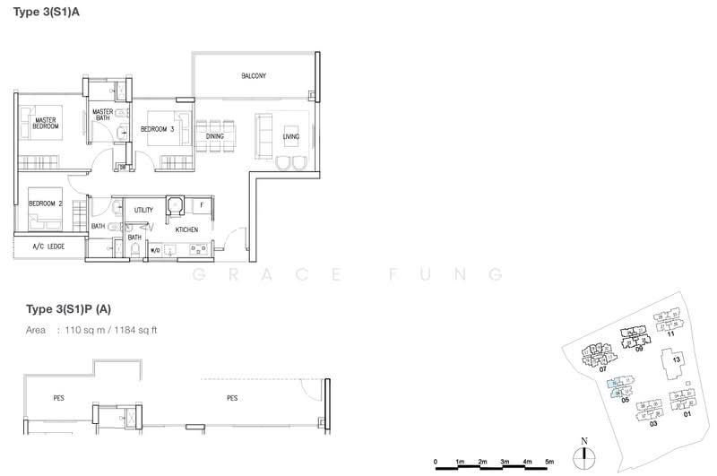 The Skywoods, 7 Dairy Farm Heights, 3 Bedrooms, 1,184 sqft, Condominium For Sale, by Grace Fung, 500191607 - PropertyGuru.com.sg