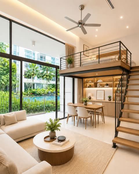 The Skywoods, 7 Dairy Farm Heights, 3 Bedrooms, 1,184 sqft, Condominium For Sale, by Grace Fung, 500191607 - Living Room - PropertyGuru.com.sg