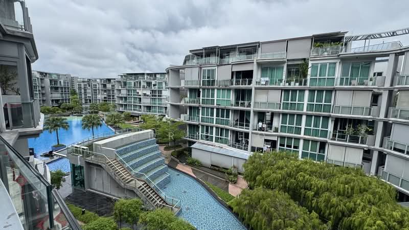 Canberra Residences, 513 Canberra Drive, 3 Bedrooms, 1,130 sqft, Condominium For Sale, by Edric Ho, 500191652 - View from living room balcony - PropertyGuru.com.sg