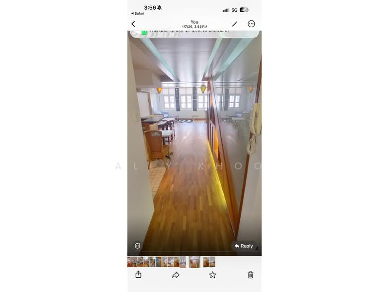 Liang Seah Court, 8 Liang Seah Street, Studio, 600 sqft, Apartment For Rent, by Ally Khoo, 500191680 - Living Room - PropertyGuru.com.sg