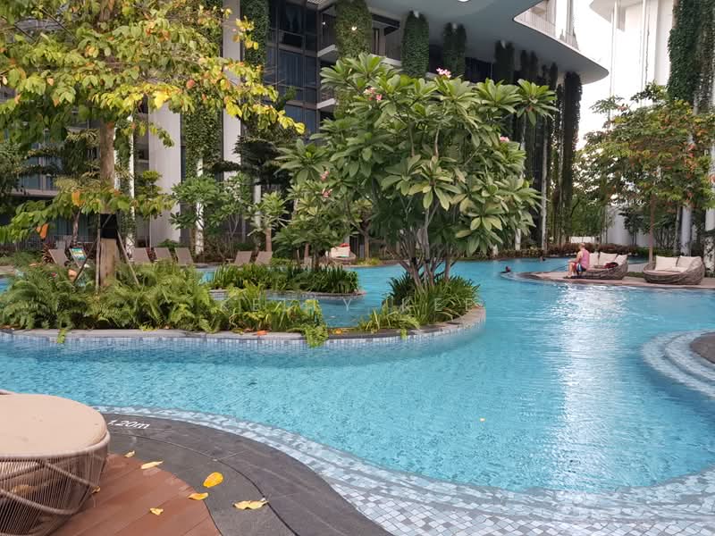 The Tembusu, 107 Tampines Road, 2 Bedrooms, 753 sqft, Condominium For Rent, by Kelly Kee, 500191690 - Pool - PropertyGuru.com.sg