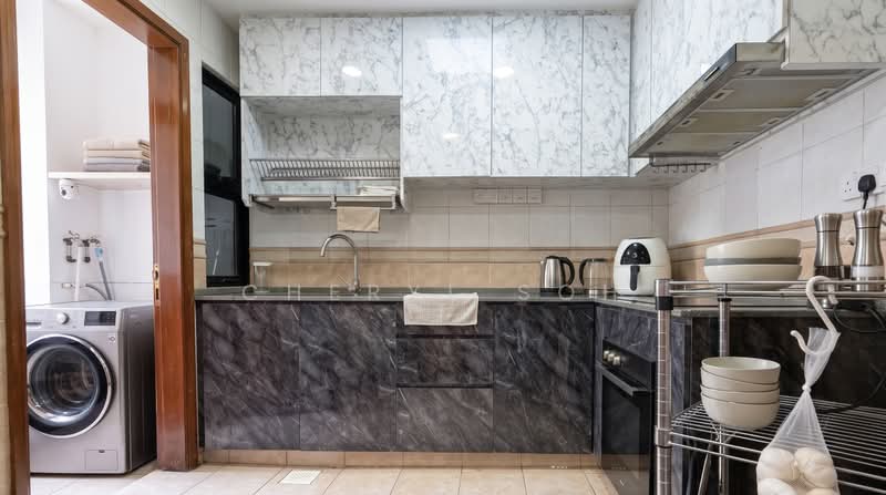 Eastpoint Green, 1 Simei Street 3, 3 Bedrooms, 1,173 sqft, Condominium For Rent, by Cheryl Soh, 500191704 - Kitchen - PropertyGuru.com.sg