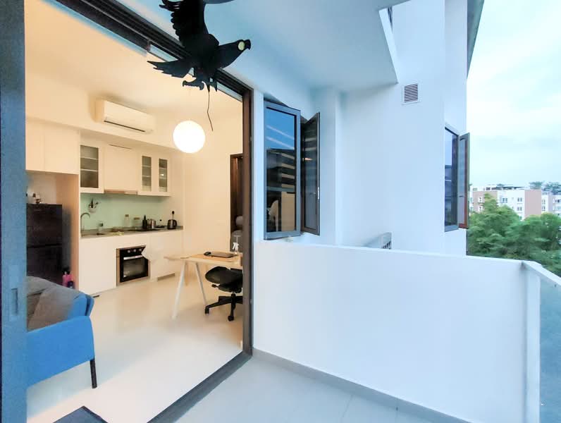 The Inflora, 51 Flora Drive, 1 Bedroom, 163 sqft, Condominium For Rent, by Aretha Lee, 500191712 - Kitchen - PropertyGuru.com.sg