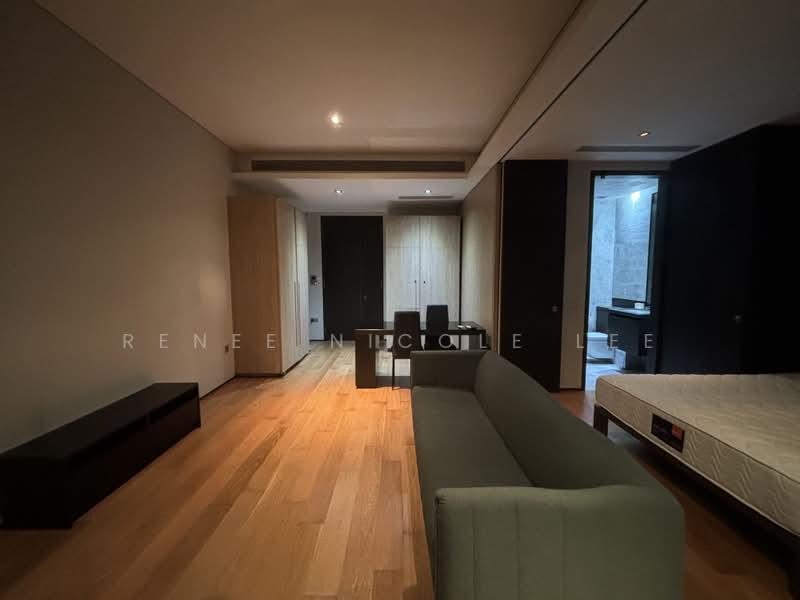 OUE Twin Peaks, 33 Leonie Hill Road, 1 Bedroom, 571 sqft, Condominium For Rent, by Renee Nicole Lee, 500191721 - Living Room - PropertyGuru.com.sg