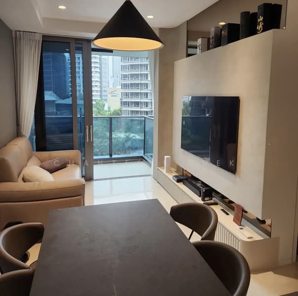 Amber Park, 14 Amber Gardens, 2 Bedrooms, 743 sqft, Condominium For Rent, by Chantelle Quek, 500191764 - Living Room - PropertyGuru.com.sg