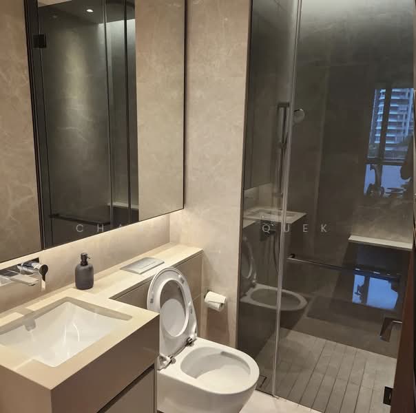 Amber Park, 14 Amber Gardens, 2 Bedrooms, 743 sqft, Condominium For Rent, by Chantelle Quek, 500191764 - Bathroom - PropertyGuru.com.sg