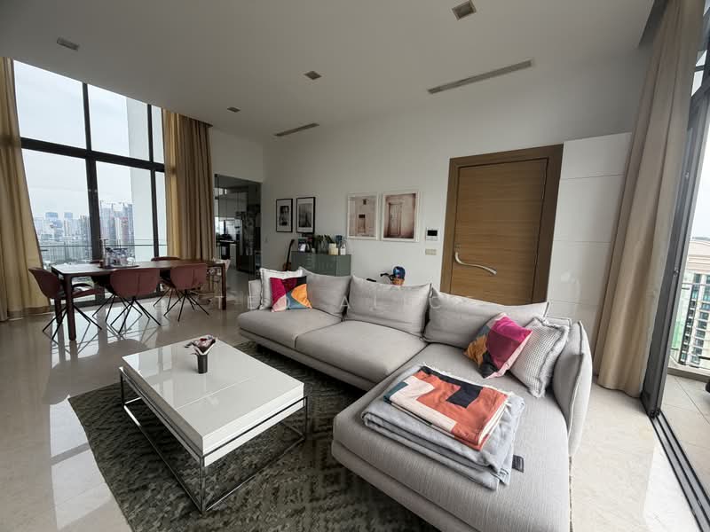 Latitude, 35 Jalan Mutiara, 3 Bedrooms, 1,615 sqft, Condominium For Rent, by Teo Alice, 500191803 - Living Room - PropertyGuru.com.sg