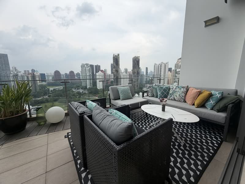 Latitude, 35 Jalan Mutiara, 3 Bedrooms, 1,615 sqft, Condominium For Rent, by Teo Alice, 500191803 - Balcony - PropertyGuru.com.sg