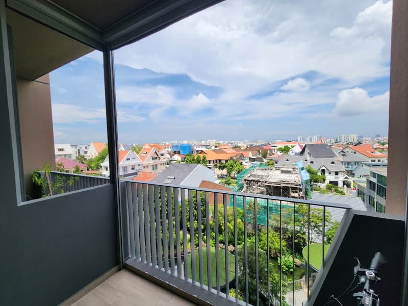 The Garden Residences, 7 Serangoon North View, 2 Bedrooms, 614 sqft, Condominium For Sale, by Sharon Chan, 500191804 - Balcony - PropertyGuru.com.sg