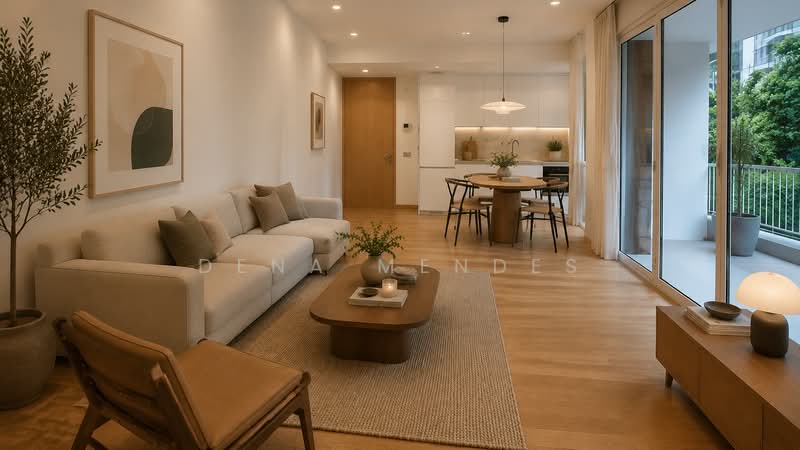 The Peak @ Cairnhill II, 61 Cairnhill Circle, 2 Bedrooms, 904 sqft, Condominium For Rent, by Dena Mendes, 500191807 - Living Room - PropertyGuru.com.sg