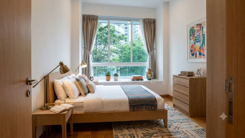 The Peak @ Cairnhill II, 61 Cairnhill Circle, 2 Bedrooms, 904 sqft, Condominium For Rent, by Dena Mendes, 500191807 - Bedroom - PropertyGuru.com.sg