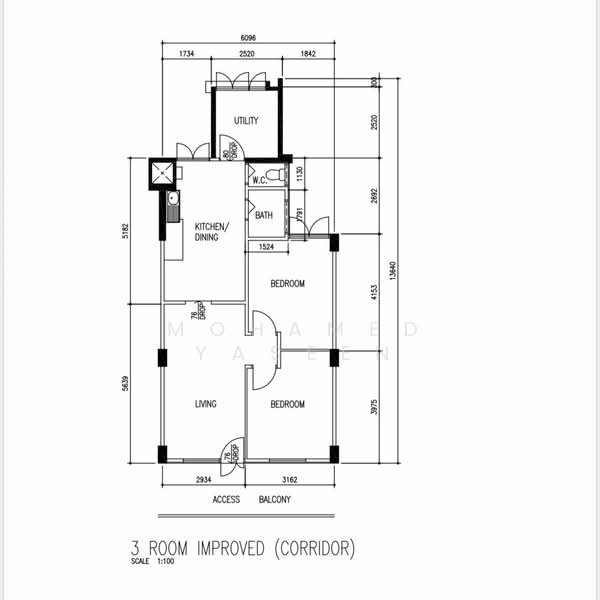 58 Marine Terrace, 58 Marine Terrace, 3 Bedrooms, 700 sqft, HDB Flat For Sale, by Mohamed Yaseen, 500191934 - PropertyGuru.com.sg