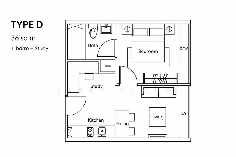 Vibes @ East Coast, 308 Telok Kurau Road, 1 Bedroom, 387 sqft, Apartment For Sale, by Larry Chong, 500191941 - PropertyGuru.com.sg