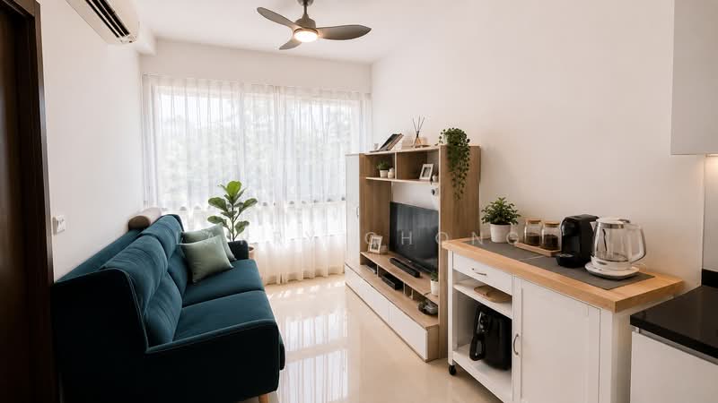 Vibes @ East Coast, 308 Telok Kurau Road, 1 Bedroom, 387 sqft, Apartment For Sale, by Larry Chong, 500191941 - Living Room - PropertyGuru.com.sg