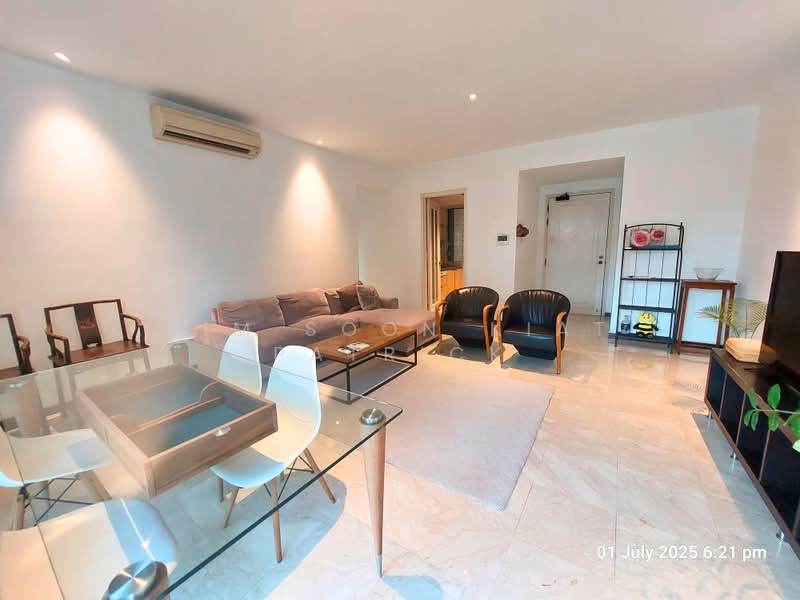 Costa Rhu, 3 Rhu Cross, 2 Bedrooms, 990 sqft, Condominium For Rent, by Lim Soon Kiat Patrick, 500191945 - Living Room - PropertyGuru.com.sg