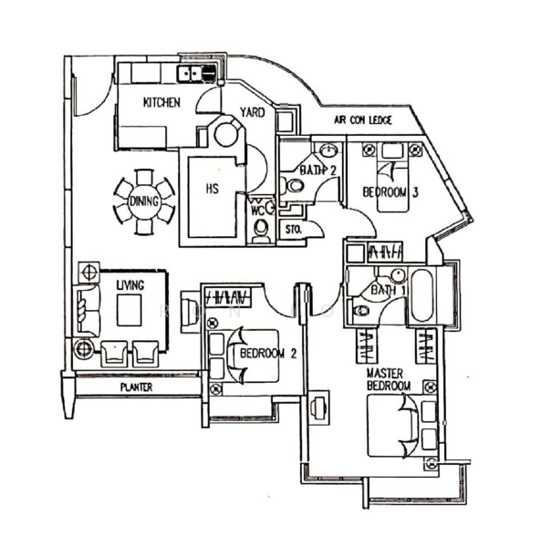 Tanamera Crest, 8 Pari Dedap Walk, 3 Bedrooms, 1,195 sqft, Condominium For Sale, by Ron Loh, 500192040 - PropertyGuru.com.sg