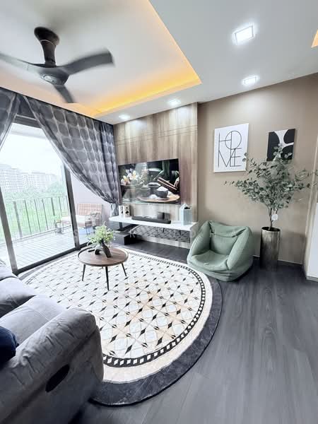 Bellewoods, 100 Woodlands Avenue 5, 3 Bedrooms, 1,066 sqft, Executive Condominium For Sale, by SQ Raudha, 500192041 - Living Room - PropertyGuru.com.sg