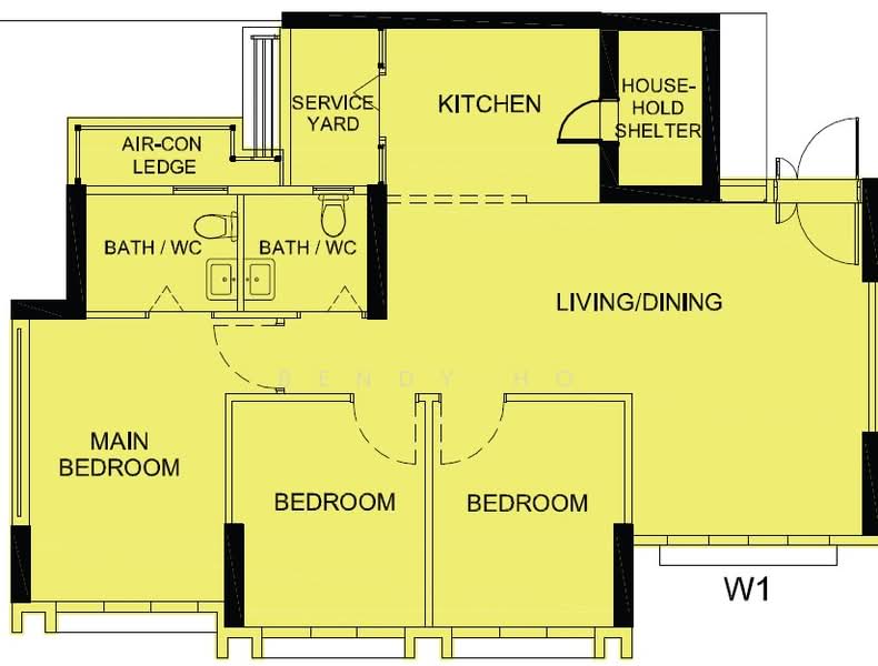 984B Buangkok Link, 984B Buangkok Link, 3 Bedrooms, 1,001 sqft, HDB Flat For Rent, by Bendy Ho, 500192067 - PropertyGuru.com.sg