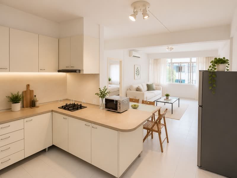 Novena Hill, 33B Jalan Novena, 2 Bedrooms, 710 sqft, Apartment For Sale, by Charles Goy, 500192122 - Kitchen - PropertyGuru.com.sg