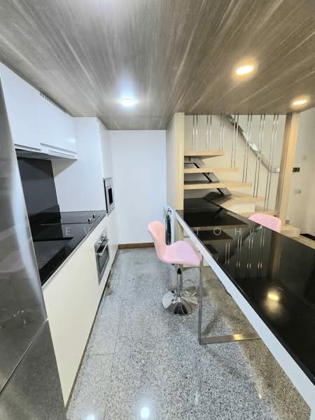 Seahill, West Coast Crescent, 1 Bedroom, 520 sqft, Condominium For Rent, by Evelyn Toh, 500192133 - Kitchen - PropertyGuru.com.sg