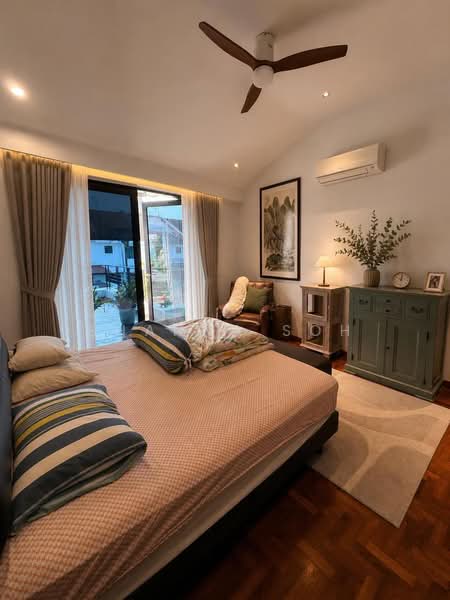 Seletar Hills Estate, Seletar Hills Drive, 3 Bedrooms, 2,500 sqft, Terraced House For Sale, by Shanna Soh, 500192156 - Master Bedroom - PropertyGuru.com.sg