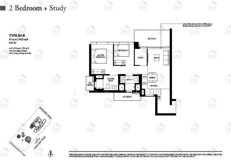 Margaret Ville, 20 Margaret Drive, 2 Bedrooms, 1,023 sqft, Apartment For Sale, by Eden Tan, 500192236 - PropertyGuru.com.sg