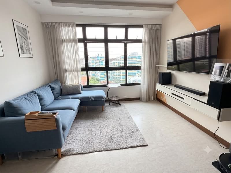 807B Choa Chu Kang Avenue 1, 807B Choa Chu Kang Avenue 1, 3 Bedrooms, 990 sqft, HDB Flat For Sale, by Stewart Lim, 500192253 - Living Room - PropertyGuru.com.sg