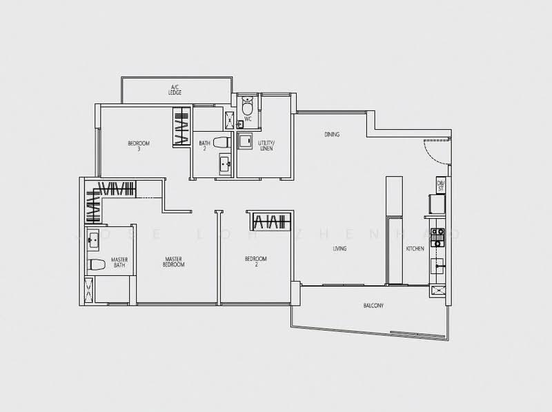 Q Bay Residences, 5 Tampines Street 86, 3 Bedrooms, 1,119 sqft, Condominium For Sale, by Jose Loh Zhenhao, 500192278 - PropertyGuru.com.sg