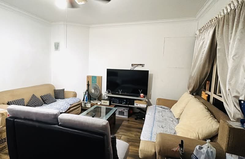 Bullion Park, 160 Lentor Loop, 3 Bedrooms, 1,259 sqft, Condominium For Sale, by Juddy Yap, 500192285 - Living Room - PropertyGuru.com.sg