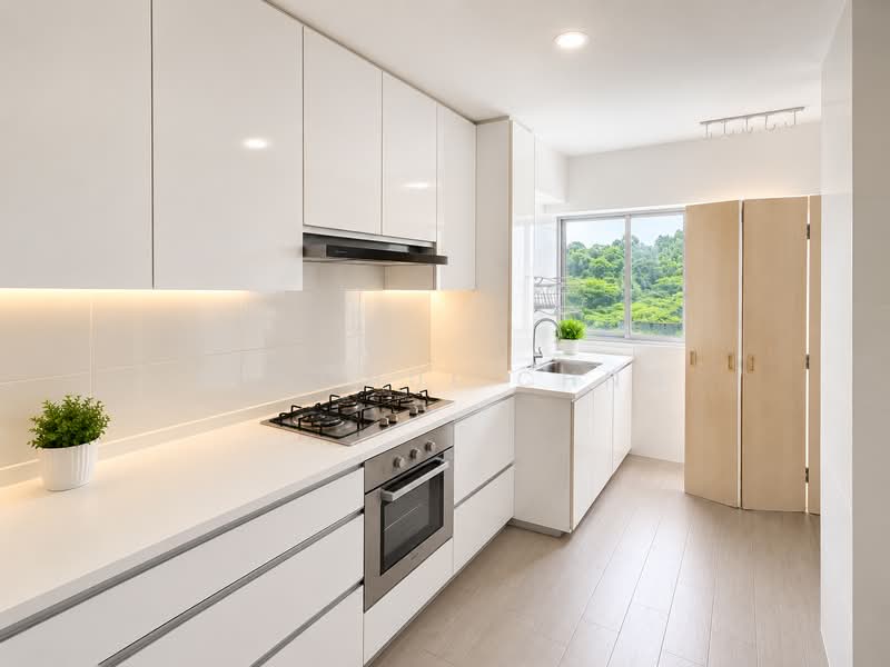 122 Bukit Batok Central, 122 Bukit Batok Central, 4 Bedrooms, 1,593 sqft, HDB Flat For Rent, by Minghui Chng, 500192288 - Kitchen - PropertyGuru.com.sg