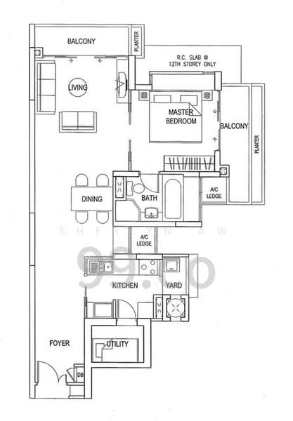 Cote D'Azur, 60 Marine Parade Road, 1 Bedroom, 914 sqft, Condominium For Sale, by Sherlyn Aw, 500192289 - PropertyGuru.com.sg