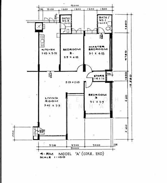 177 Bukit Batok West Avenue 8, 177 Bukit Batok West Avenue 8, 3 Bedrooms, 1,108 sqft, HDB Flat For Sale, by Jose Loh Zhenhao, 500192296 - PropertyGuru.com.sg